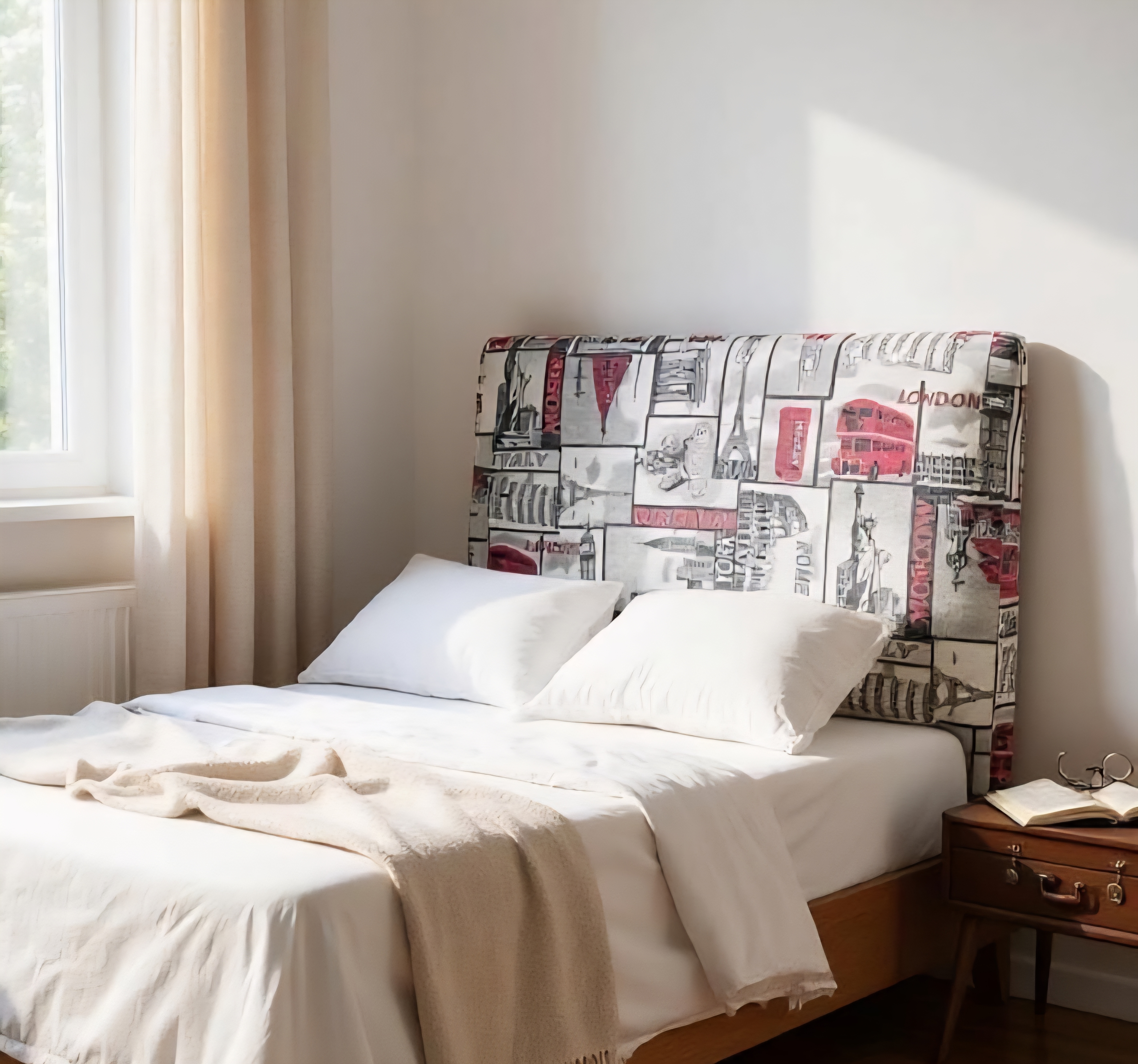 Cabacera postales lisa